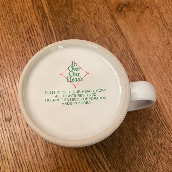 Vintage "Here Comes Santa Cows" Coffee Cup Mug by In Over Our Heads - Picture 5 of 5